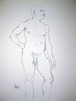 Standing Nude Drawing
