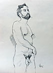 Standing Male Nude 72