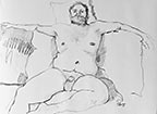 Seated Male Nude 0079